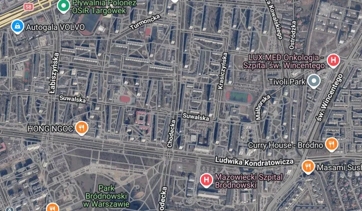Mieszkanie 1-pokojowe Warszawa Targówek, ul. Chodecka