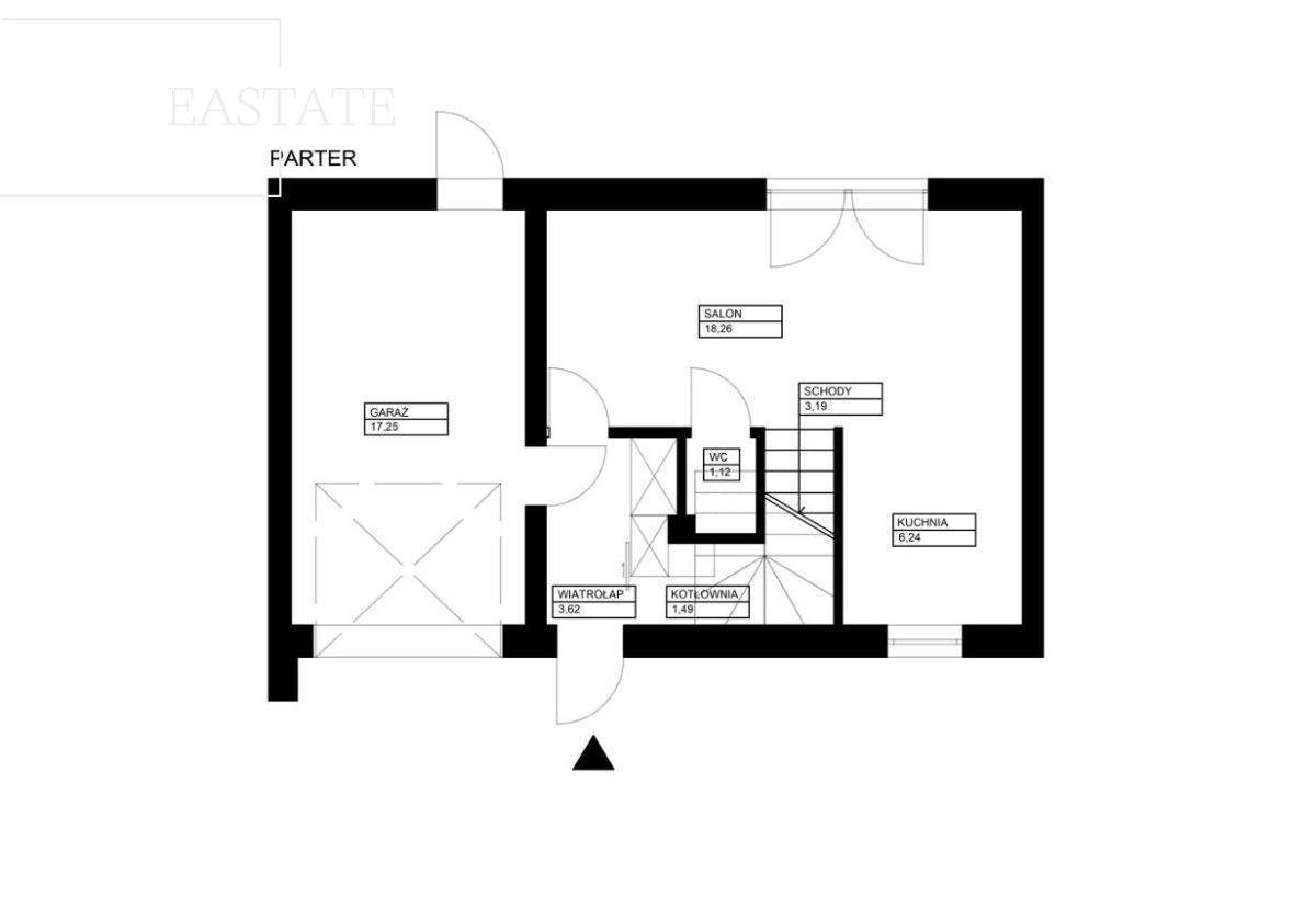 dom szeregowy, 4 pokoje Solec. Zdjęcie 10