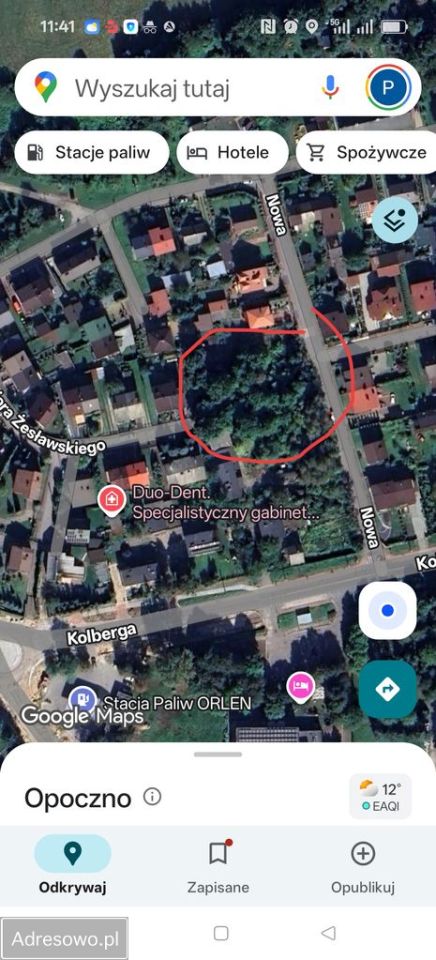 Działka budowlana Opoczno, ul. Kolberga. Zdjęcie 2