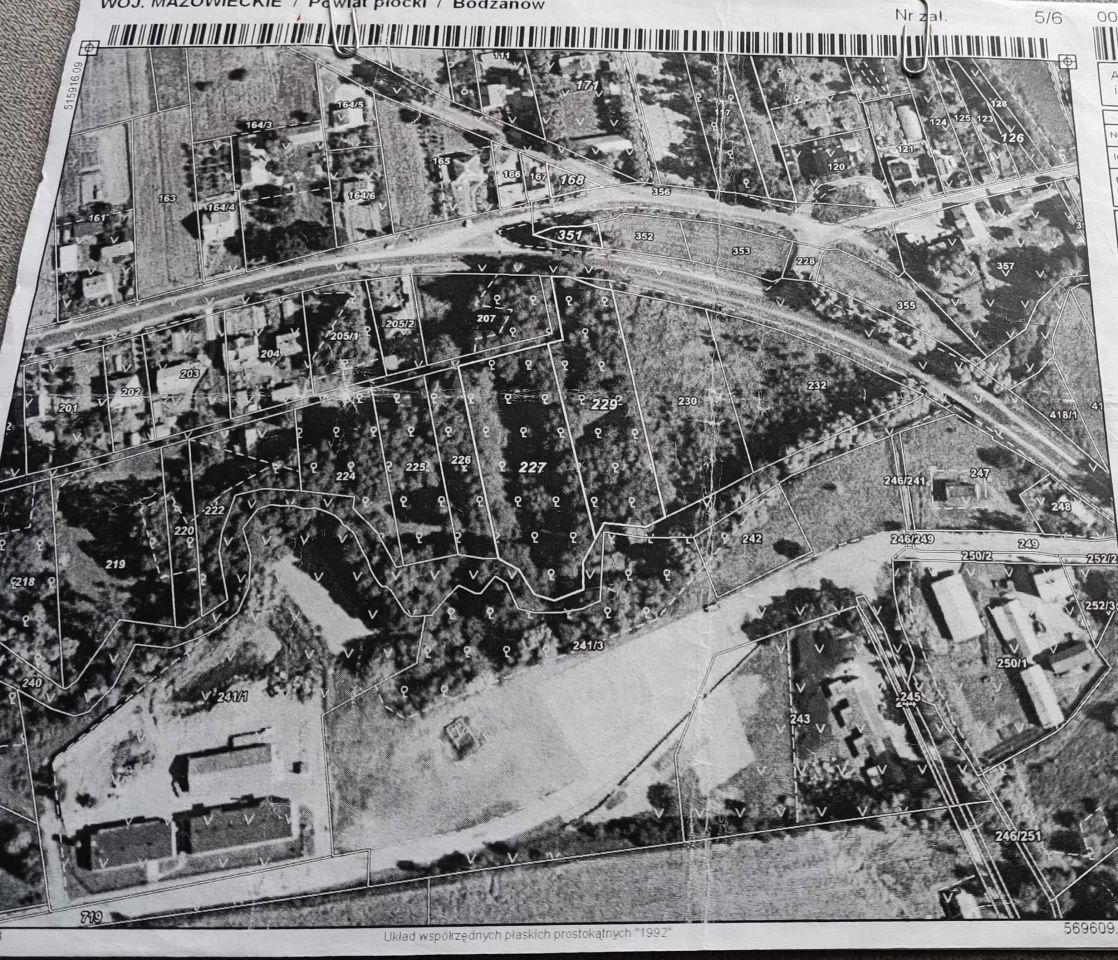 Działka rolna Bodzanów, ul. Głowackiego. Zdjęcie 3