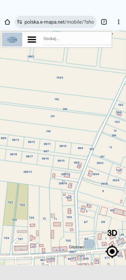 Działka budowlana Ględowo. Zdjęcie 3