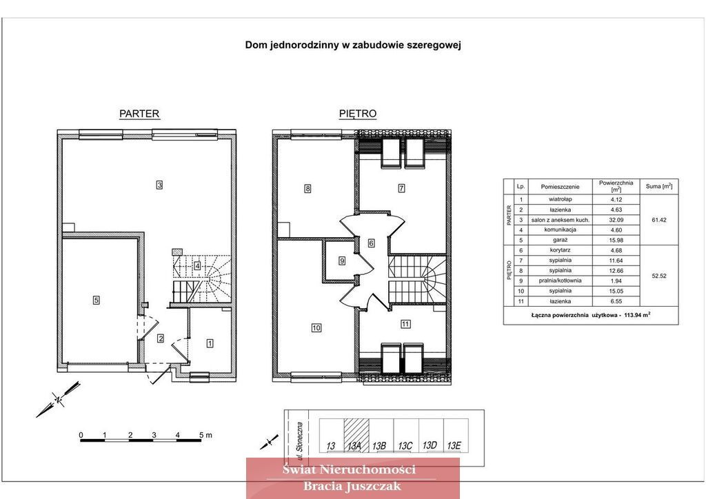 dom szeregowy, 4 pokoje Iwiny, ul. Słoneczna. Zdjęcie 6