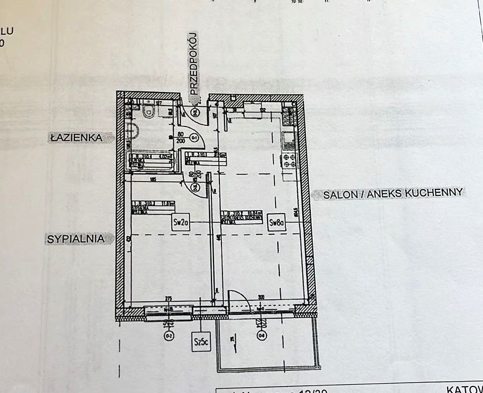 Mieszkanie 2-pokojowe Katowice Brynów, ul. Nasypowa. Zdjęcie 13
