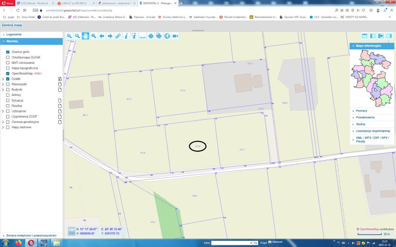 Działka budowlana Panieńszczyzna