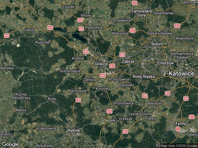 Działka rod Gliwice Śródmieście, ul. Rybnicka. Zdjęcie 1