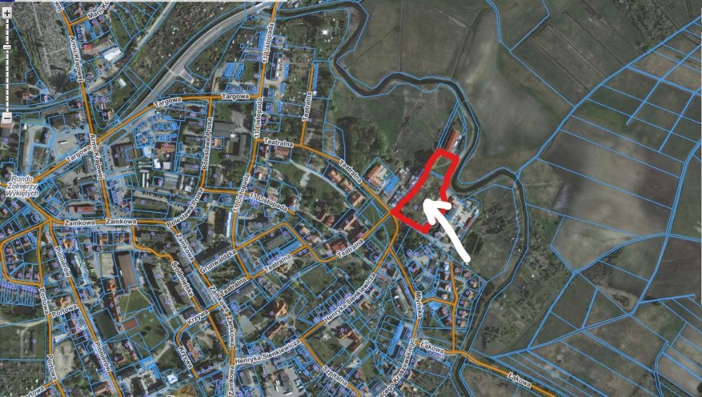 Działka inwestycyjna Węgorzewo, ul. Teatralna. Zdjęcie 2