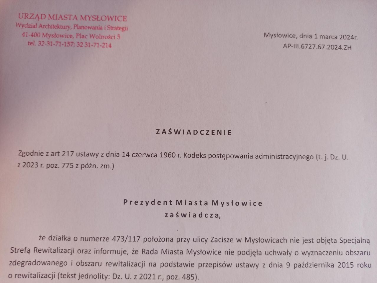 Działka budowlana Mysłowice Wesoła, ul. Zacisze. Zdjęcie 3