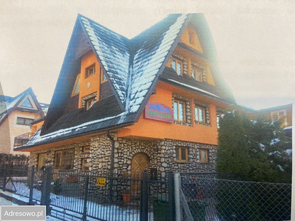 dom wolnostojący Zakopane Centrum, ul. Stanisława Witkiewicza