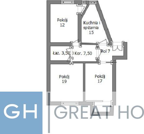 Mieszkanie 3-pokojowe Warszawa Praga-Północ, ul. Białostocka. Zdjęcie 17