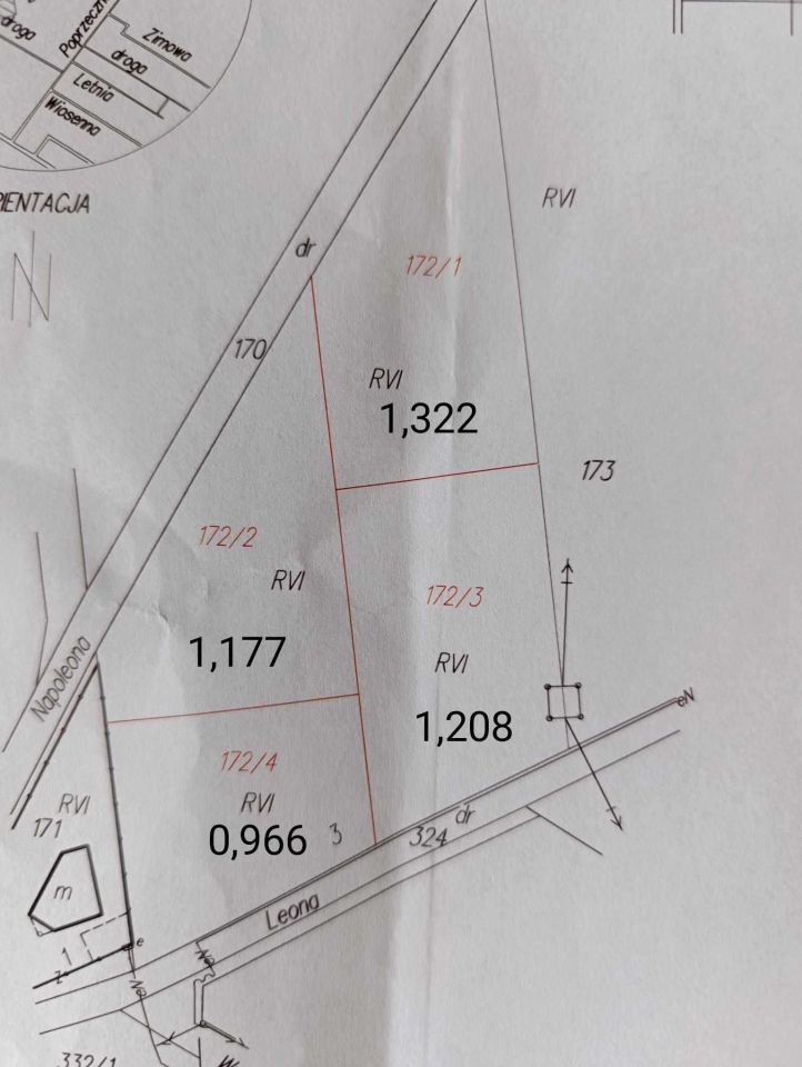 Działka budowlana Rosanów, ul. Leona. Zdjęcie 2