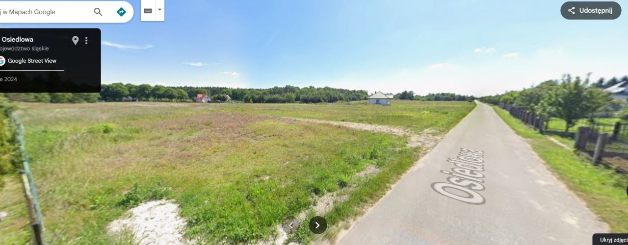 Działka rolno-budowlana Podlesie, ul. Osiedlowa. Zdjęcie 5