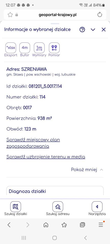 Działka budowlana Szreniawa. Zdjęcie 4