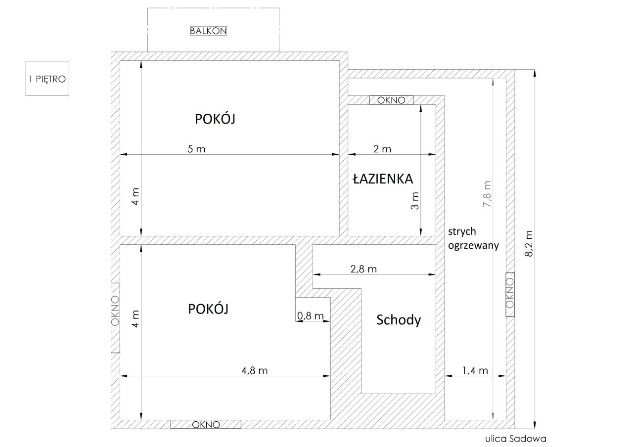 dom wolnostojący Żelków-Kolonia Swoboda, ul. Sadowa. Zdjęcie 7
