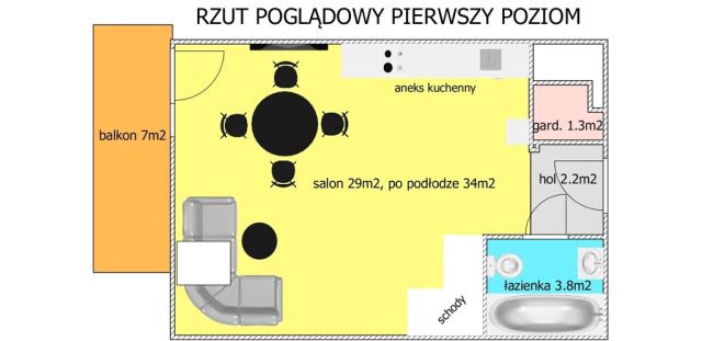 Mieszkanie 2-pokojowe Wrocław Krzyki, ul. Pigwowa. Zdjęcie 7