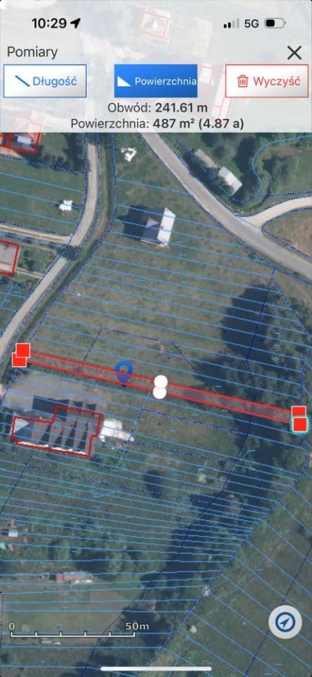 Działka inwestycyjna Szaflary. Zdjęcie 2