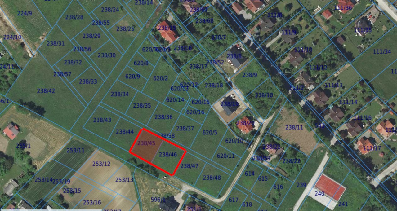 Działka budowlana Łuczyce, ul. Kwiatowa