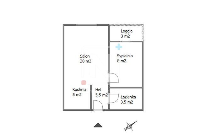 Mieszkanie 2-pokojowe Warszawa Ursus, ul. Stanisława Bodycha. Zdjęcie 5