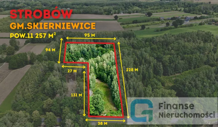 Działka budowlana Strobów