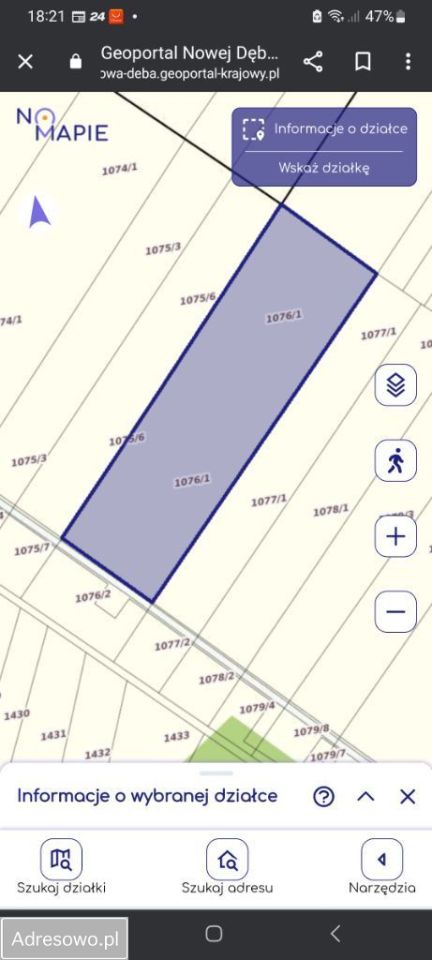 Działka rolna Cygany. Zdjęcie 2