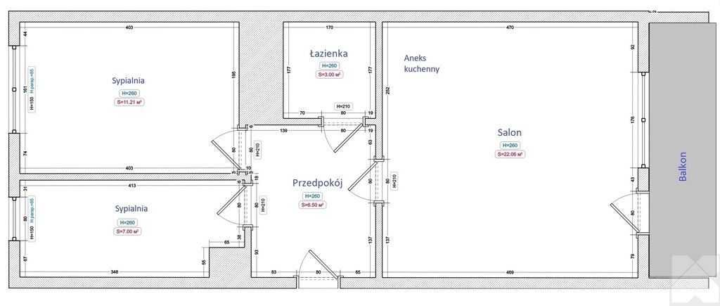 Mieszkanie 3-pokojowe Przemyśl, ul. Generała Władysława Sikorskiego. Zdjęcie 16