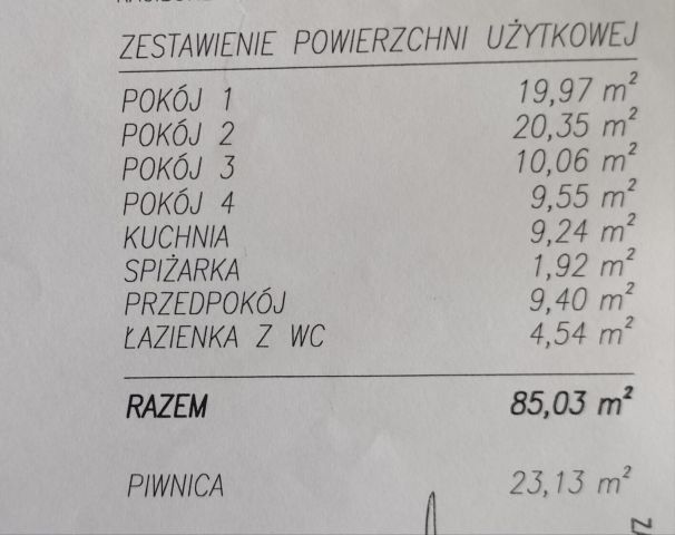 Mieszkanie 4-pokojowe Racibórz Centrum, ul. Tadeusza Kościuszki. Zdjęcie 1