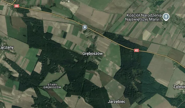 Działka rolna Gręboszów