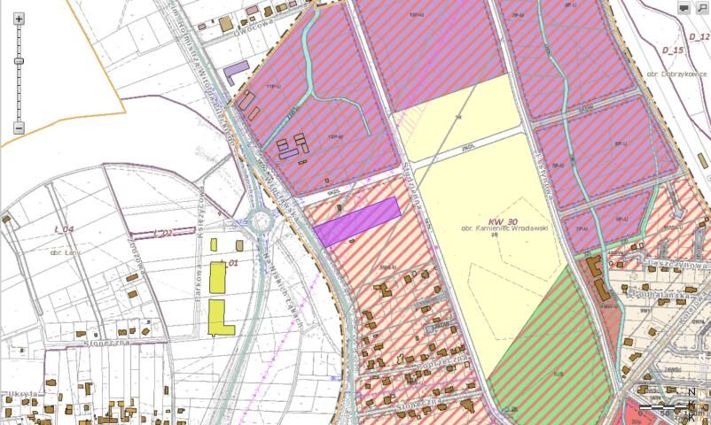 Działka inwestycyjna Kamieniec Wrocławski, ul. Wrocławska. Zdjęcie 4