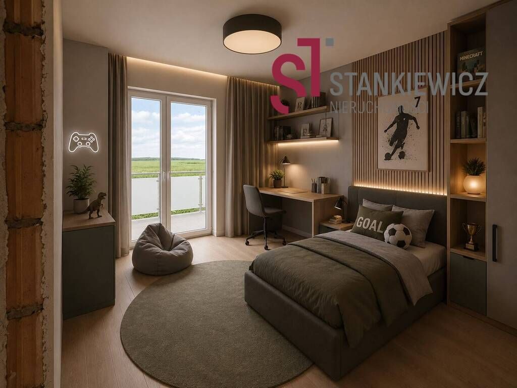 bliźniak, 4 pokoje Jezierzyce Kościelne. Zdjęcie 9