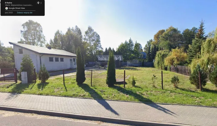 Działka budowlana Marki Struga, ul. Radna