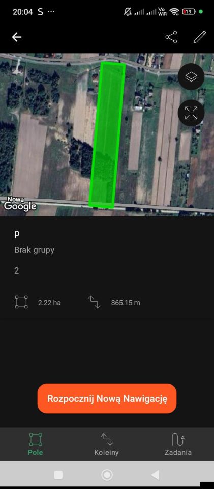 Działka rolna Ożegów. Zdjęcie 3