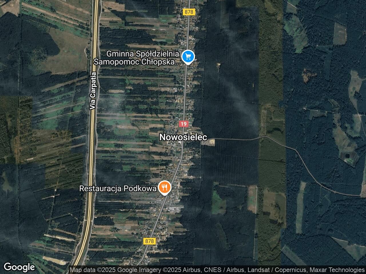 Działka inwestycyjna Nowosielec