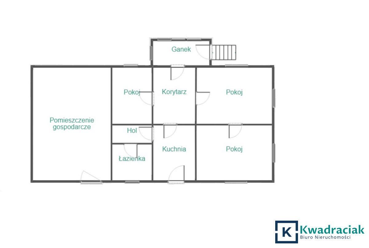 dom wolnostojący, 3 pokoje Osobnica. Zdjęcie 11