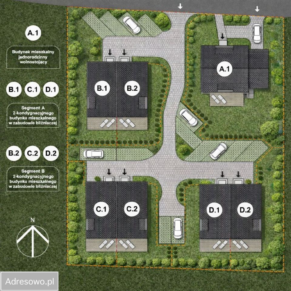 bliźniak, 4 pokoje Rząska, ul. Piaski. Zdjęcie 3