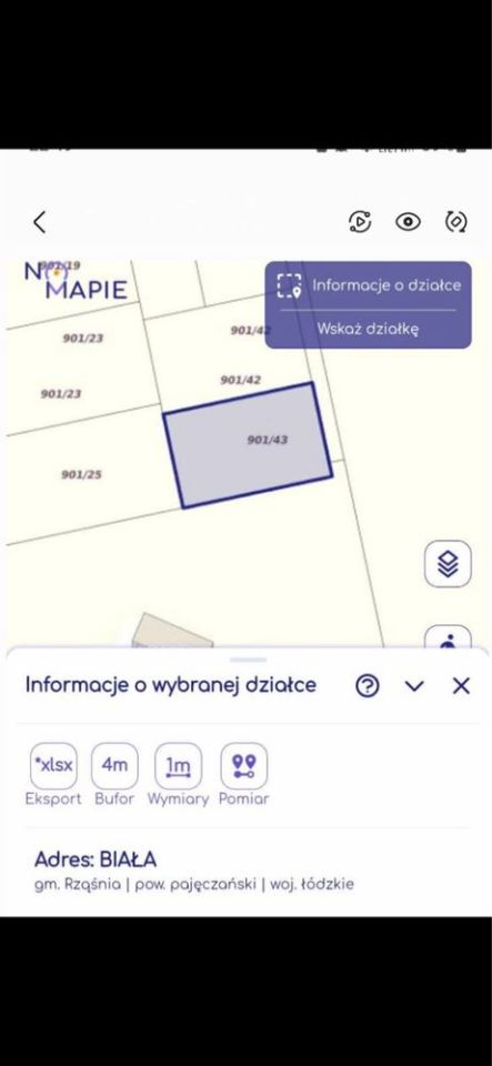 Działka budowlana Biała. Zdjęcie 3