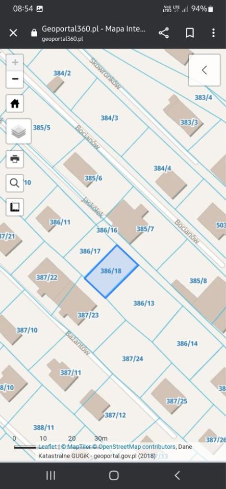 Działka rekreacyjna Boguchwałowice, ul. Jaskółek. Zdjęcie 5