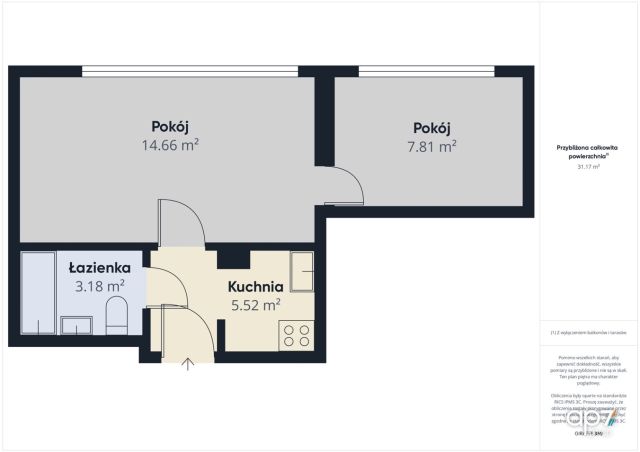 Mieszkanie 2-pokojowe Kraków, ul. Odrzańska. Zdjęcie 10