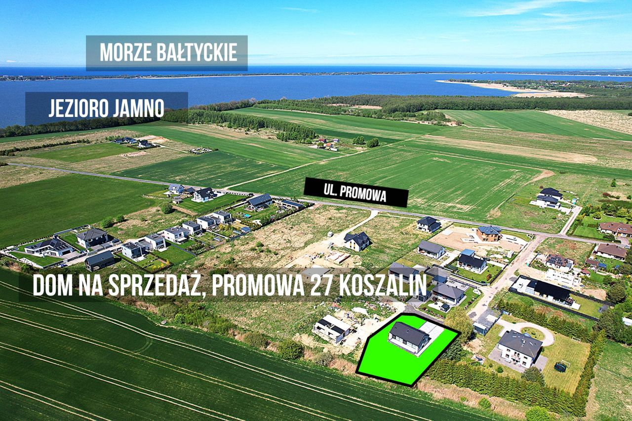 dom wolnostojący, 5 pokoi Koszalin Jamno, ul. Promowa. Zdjęcie 14