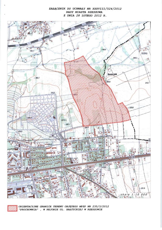 Działka rolna Rzeszów Wilkowyja, ul. Bałtycka. Zdjęcie 6