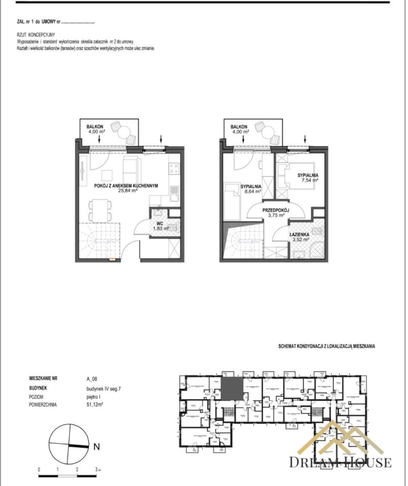 Mieszkanie 2-pokojowe Gdańsk Wrzeszcz, ul. Magellana. Zdjęcie 13
