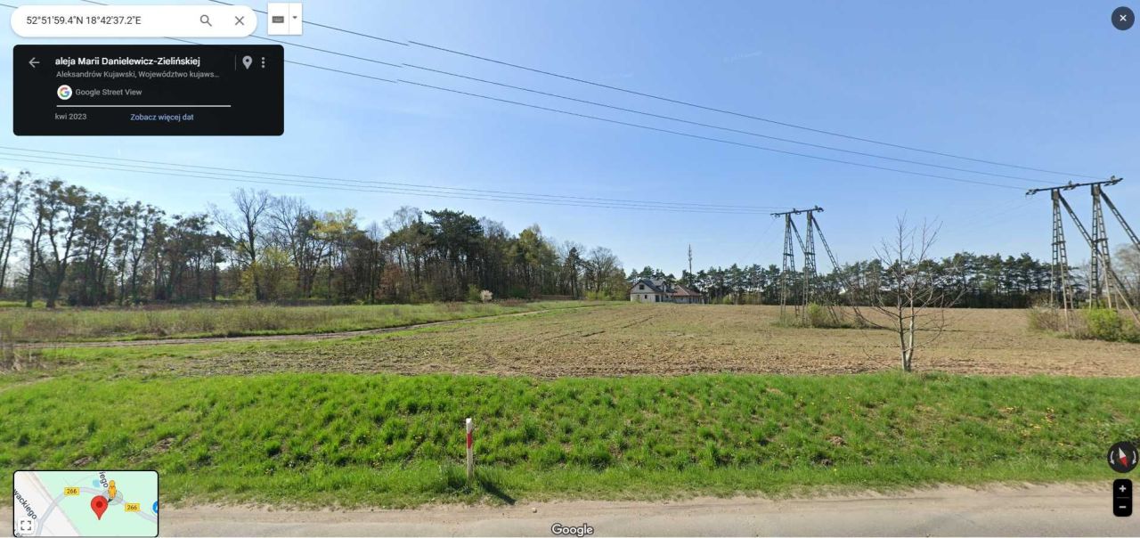 Działka budowlana Aleksandrów Kujawski, ul. Aleja Marii Danilewicz-Zielińskiej. Zdjęcie 2