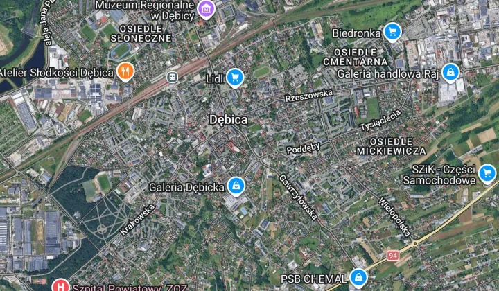 Działka budowlana Dębica, ul. Strażacka
