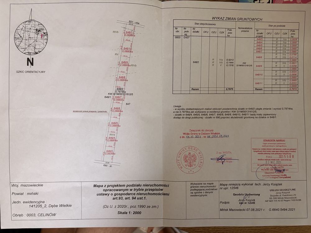 Działka budowlana Celinów, ul. Miodowa. Zdjęcie 1