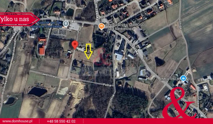 Działka budowlana Czeczewo, ul. Polna