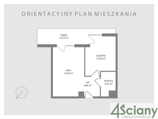 Mieszkanie 2-pokojowe Warszawa Mokotów, ul. Dzikich Jabłoni. Zdjęcie 18