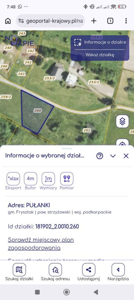 Działka siedliskowa Pułanki. Zdjęcie 4