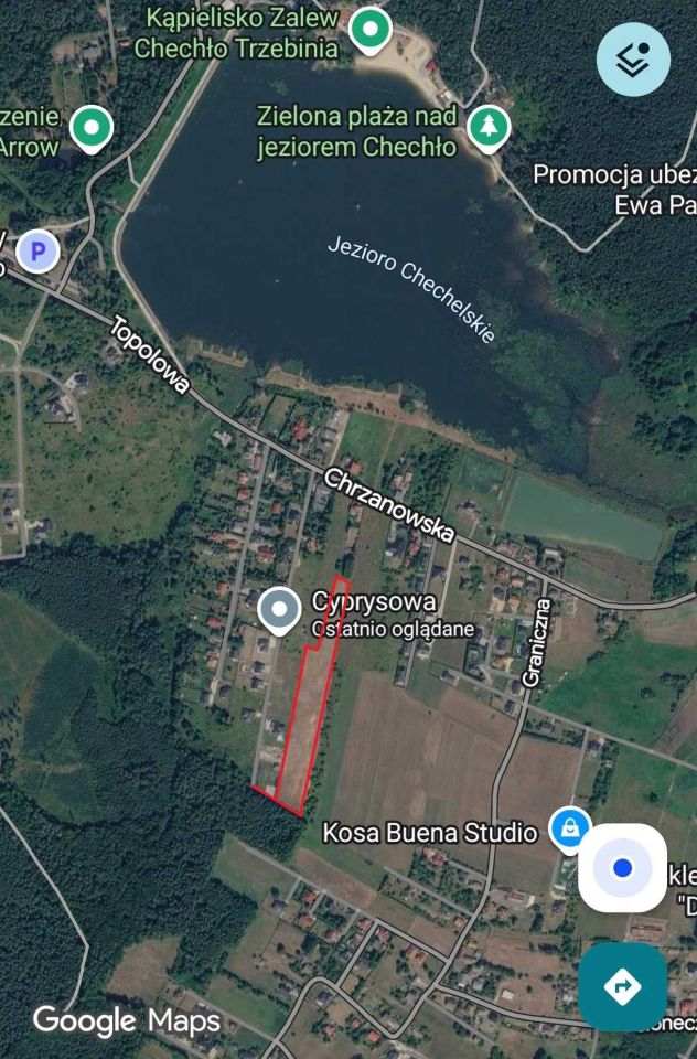 Działka budowlana Piła Kościelecka. Zdjęcie 5