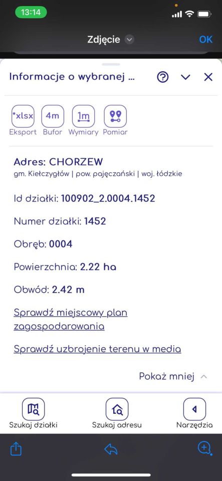 Działka leśna Chorzew. Zdjęcie 2