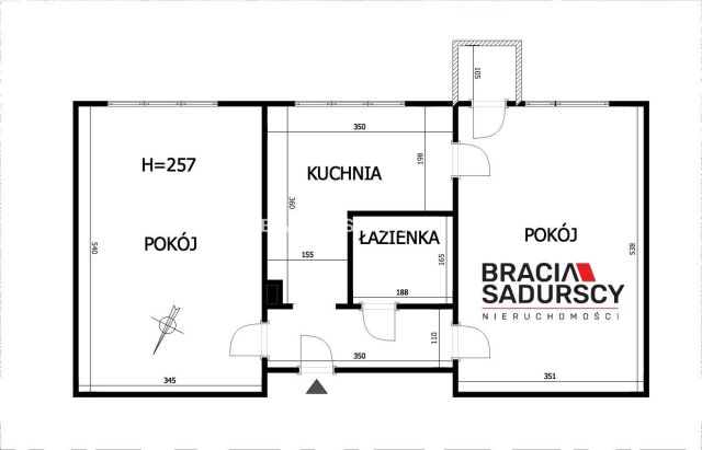 Mieszkanie 2-pokojowe Kraków Prądnik Czerwony, ul. Lublańska. Zdjęcie 27