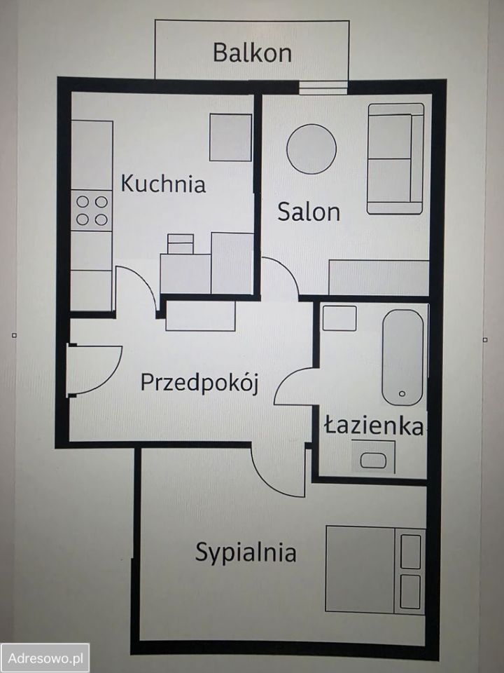 Mieszkanie 2-pokojowe Bytom, ul. Modrzewiowa. Zdjęcie 13