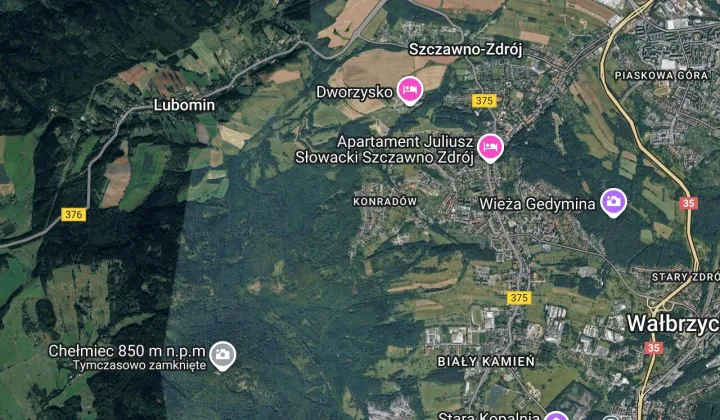 Mieszkanie 2-pokojowe Szczawno-Zdrój, ul. Krzysztofa Kamila Baczyńskiego